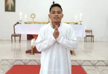 Sosok Pemeran Yesus Sentuh Hati Umat di Sangihe