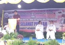 Bupati Sangihe Hadiri Paskah di Jemaat Maranatha Tahuna