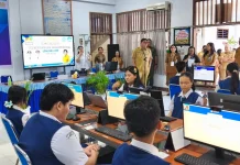 Wabup Sangiihe Bulahari Buka Pelaksanaan Asesmen Siswa SMP Sederaja
