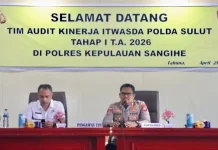 Tim Audit Itswasda Polda Sulut Periksa   Polres Sangihe