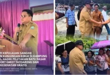 Wabup Bulahari Kunker ke Kahakitang Sekaligus Pengobatan Gratis