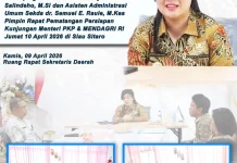 Bupati Kalangit Matangkan Persiapan Kedatangan Menteri PKP di Sitaro