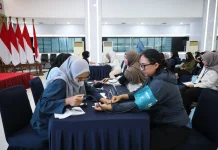 Jajaran Kementerian ATR/BPN Gelar Vaksinasi Kanker Serviks