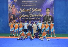 Garudayaksa Sangihe Belum Beruntung di Kejurprov