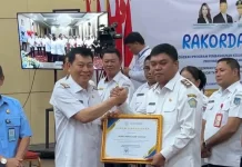 Diterima Wabup Bulahari, Sangihe Borong Tiga Penghargaan dalam Rakorda di Manado