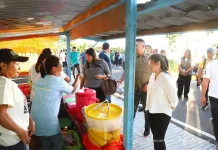 Bupati Sitaro Kunjungi Jalan Pelangi Minanga, Dukung Pariwisata  Masyarakat