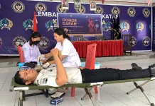 Peduli Sesama, Lapas Tahuna Gelar  Donor Darah HBP Ke-62