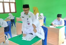 Kakan Kemenag Sangihe Monev dan Buka Asesmen Madrasah 2026