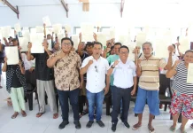 BPN Sangihe Berikan Kepastian Kepemilikan Tanah Hukum Melalui  PTSL