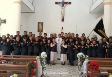 Memperingati Santo Georgius Paroki Tahuna Gelar Perayaan Ekaristi