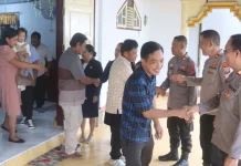 Minggu Kasih Manganitu, Polres Ingatkan Miras dan Lalin