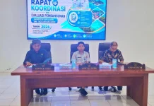 Plh Sekda Buka Rakor Evaluasi Kinerja Pemkab Sitaro
