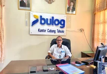 Bulog Tahuna Pastikan Stok Beras Aman Lima Bulan