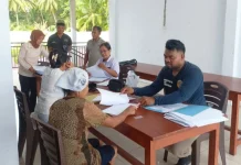 BPN Sangihe Lakukan Pengumpulan Data Yuridis PTSL di Kalekube