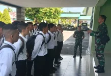 Pasi Intel Kodim1301 Sangihe Berikan Pembekalan, pada  Pendaftar TNI AD