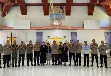 Polres Sangihe Pererat Silaturahmi Melalui Minggu Kasih
