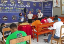 Warga Binaan Lapas Tahuna Ikuti Ujian Kesetaraan Paket