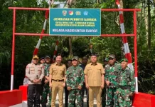 Kodim1301 Sangihe Wujudkan Infrastruktur Desa  Pembangunan Jembatan