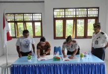 Perkuat Program Desa Binaan, Lapas Tahuna Gandeng Pemerintah Kelurahan Mahena