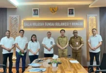 Bupati Sangihe MT kunjungi BWS perjuangankan Infrastruktur