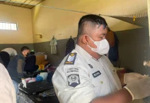 Lapas Tahuna Gelar Pengeledahan Hunian dan Tes Urine WBP