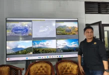 Dua Kali Terjadi Peningkatan Gempa Vulkanik Gunung Api Awu di Bulan Mei 2026