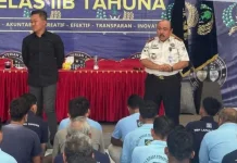 Kabid Yanbin Ajak Warga Binaan Lapas Tahuna Jaga Disiplin dan Ketertiban