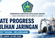 Jaringan Segmen Tahuna Melonguane Mulai Dipulihkan