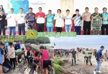 TNI Dukung Bhakti Sosial PAAP Mandalokang Sitaro