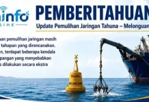 Cuaca Buruk Tidak Mempengaruhi Perbaikan Jaringan Internet