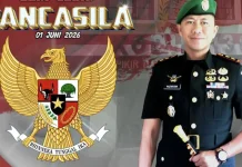 Dandim Hadiri Upacara Hari Lahir Pancasila Sitaro