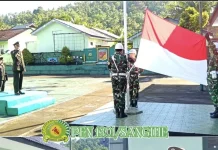 Kodim Sangihe Teguhkan Semangat Pancasila dan Pengabdian