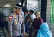 Kapolres Sangihe Gelar Jumat Keliling di Masjid Al-Ikhlas Beramal