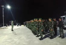Satgas Pamputer Berangkat Amankan Pulau Terluar Sangihe