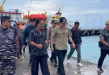 Kedua Pimpinan Daerah Kunjungi Masyarakat Perbatasan Marore terdampak Gempa