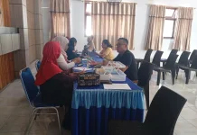 Keluarga Besar LPP RRI Tahuna Cek Kesehatan Gratis