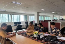 Plt Bupati Sitaro  Audiensi Dengan Kemendagri Bahas Produk Hukum Daerah