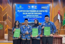Pengangkatan Jabatan Fungsional PNS Formasi Tahun 2024 di Kanwil Kemenag Sulut