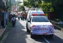 BPS dan Pemkab Sitaro Gelar Fun Walk Komitmen Sukseskan SE 2026