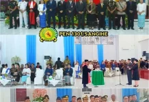 Dandim 1301/Sangihe Hadiri Paripurna DPRD, Perkuat Sinergi Pembangunan Daerah