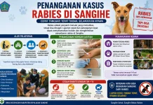 Satu Kasus Gigitan Rabies di Sangihe Berhasil Ditangani