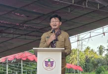Kadispora Sulut Wakili Gubernur Buka Perkemahan Penginjilan Remaja SAG Suluteng