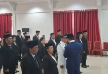 Lantik 16 Pejabat Bupati Thungari: Amanah yang Dijalankan Penuh Tanggung-jawab