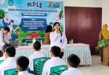 BNN Sangihe Hadir di MPLS SMPN 4, Tanamkan Kesadaran Bahaya Narkoba pada Siswa