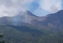Aktivitas Terkini Gunung Api Karangetang Masih Berstatus Level II