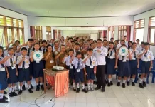 BNN Sangihe Sosialisasi Narkoba Siswa MPLS SMP 2