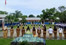 Manangkalangi Buka MPLS SMP Negeri 2 Tahuna