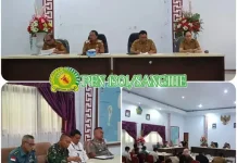 Kodim 1301/Sangihe Perkuat Sinergi, Dukung Percepatan Pembangunan Daerah 3T