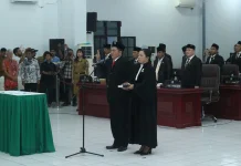 Angow Resmi Menjadi Anggota DPRD Sangihe Gantikan almarhum H.R. Makagansa