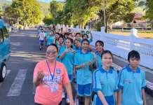 Semangat Jalan Sehat Wujudkan Prestasi